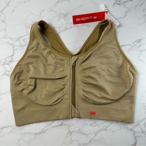 Shefit Lounge Bra NWT Honey Wheat